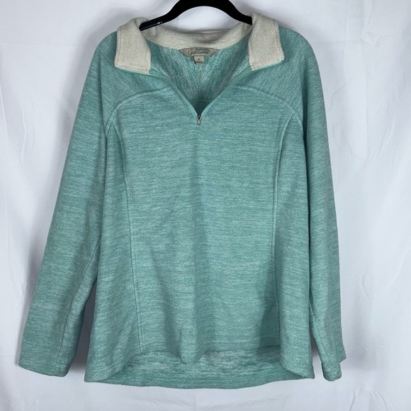 Gander Mountain Jacket Guide Series 1/4Zip Pullover Plush Fleece Long Sleeve Top - Picture 8 of 11